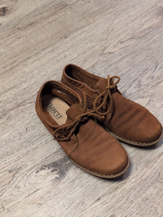 Born Other - Born Men's Chestnut Brown Suede Chukka Boots